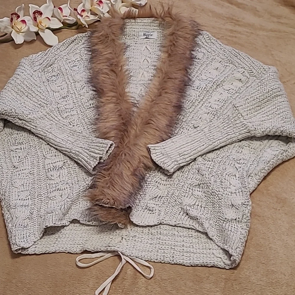 NWOT Open Front Cardigan Sweater - Picture 1 of 16